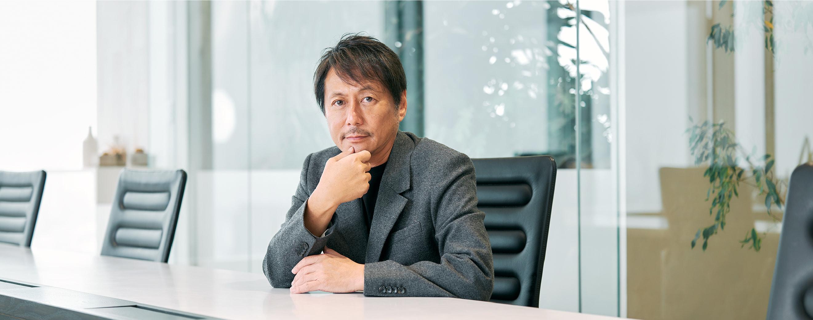 代表取締役社長CEO 宇野康秀の写真