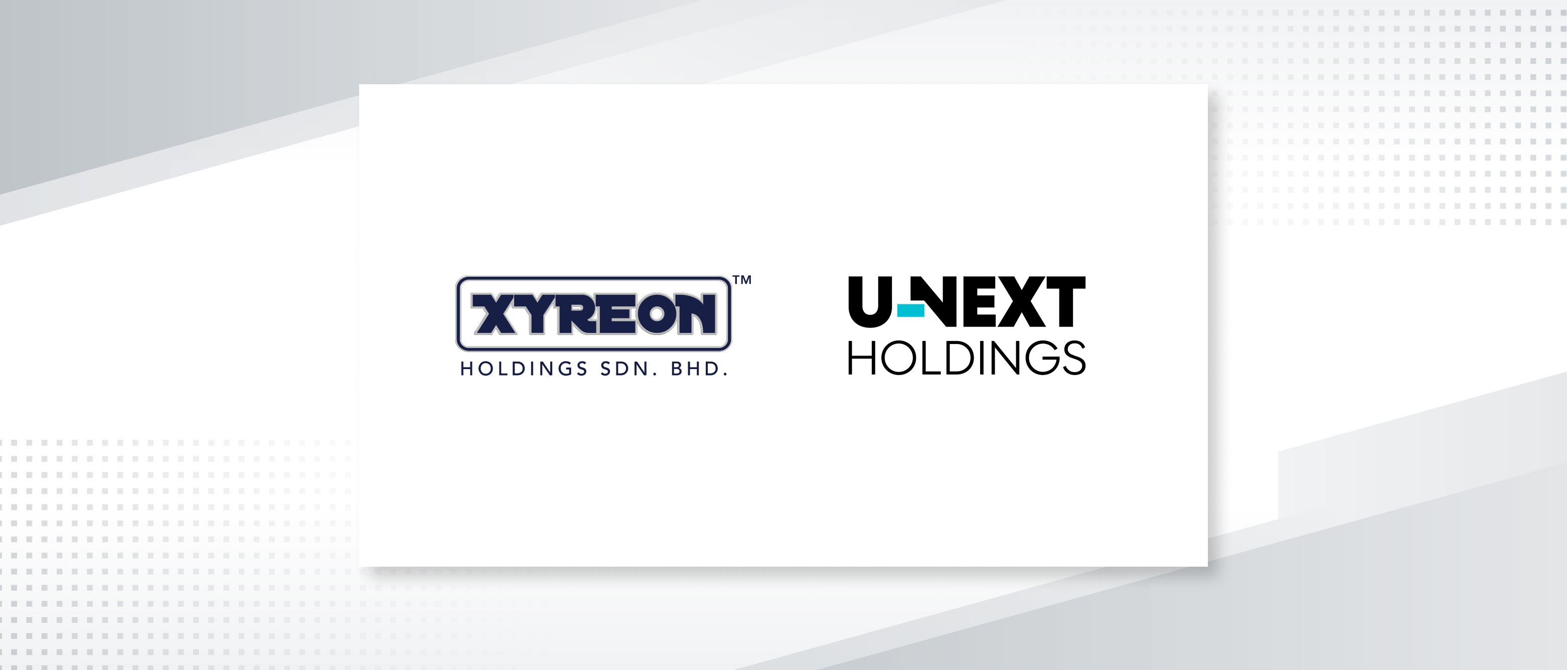 U-NEXT HOLDINGSとXYREON HOLDINGS、戦略的な資本業務提携契約を締結